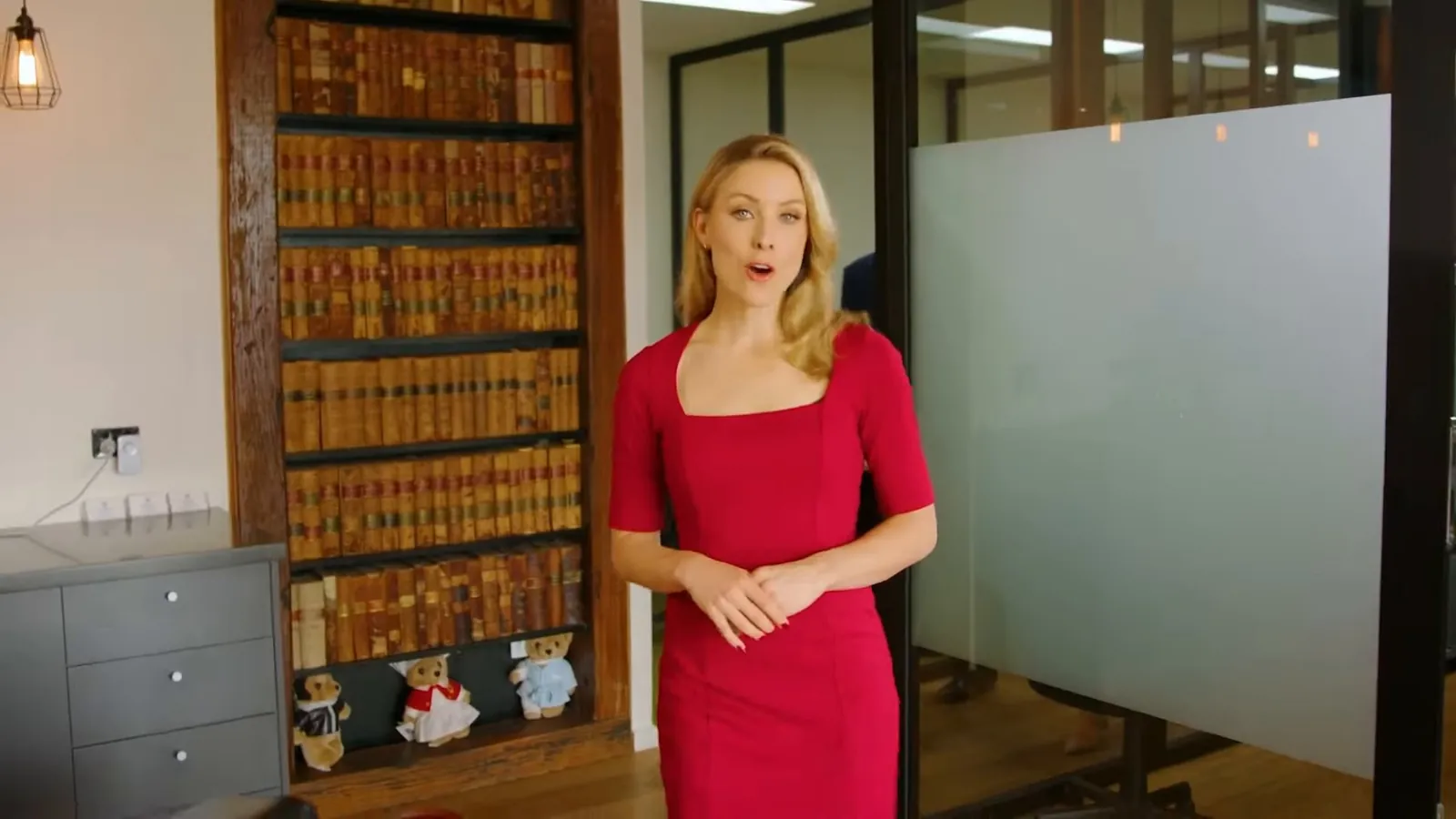 United Legal presenter in a law office, personal injury lawyers Sydney