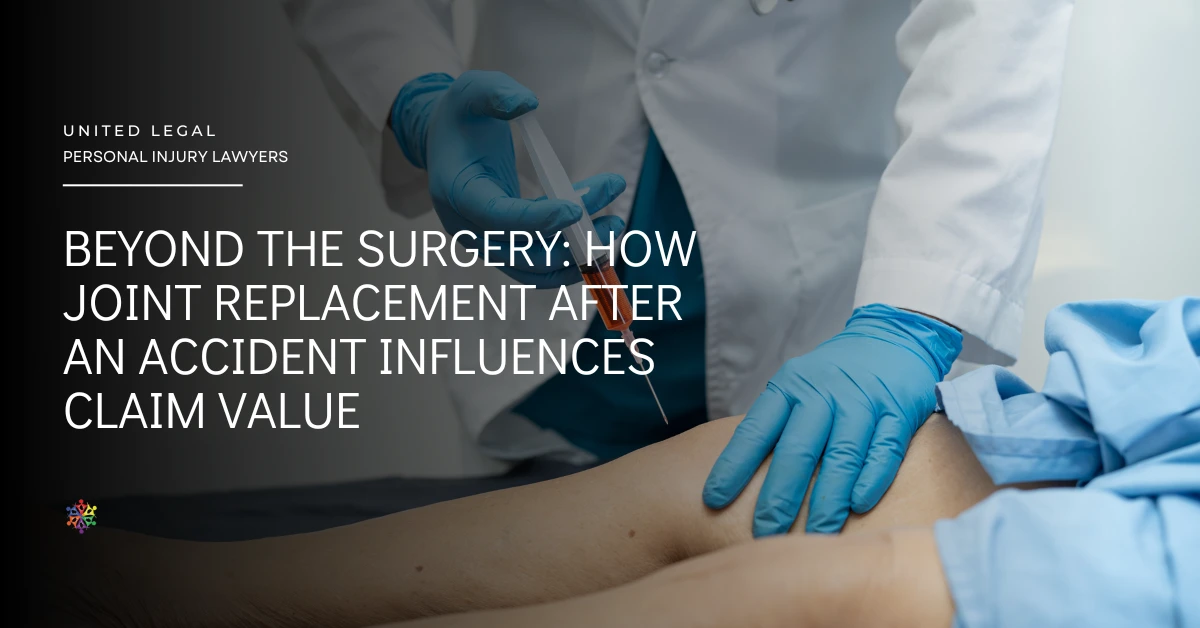 Beyond the Surgery: How Joint Replacement After an Accident Influences Claim Value