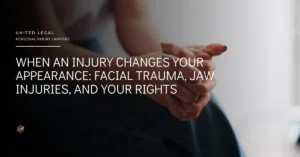 When an Injury Changes Your Appearance: Facial Trauma, Jaw Injuries, and Your Rights