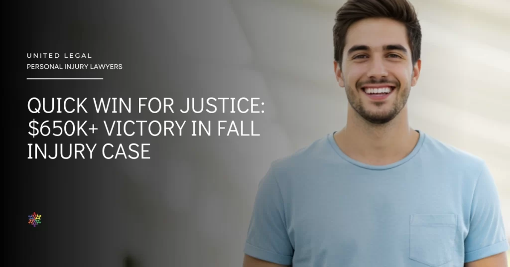 Quick Win for Justice: $650K+ Victory in Fall Injury Case
