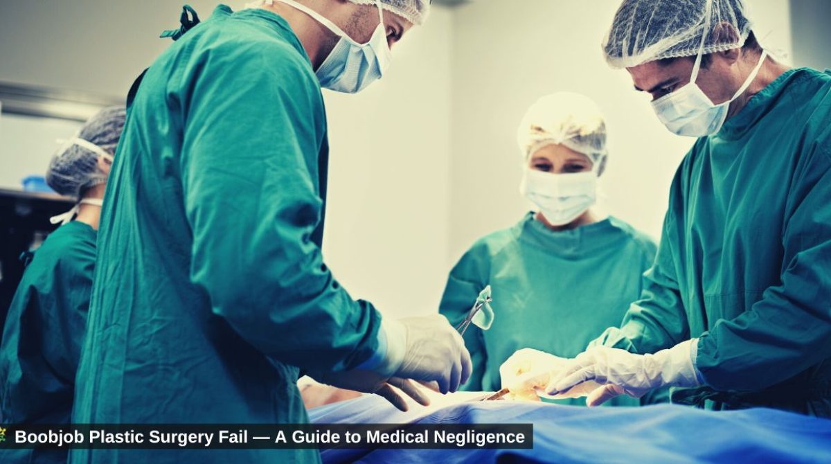 Boobjob Plastic Surgery Fail — A Guide to Medical Negligence