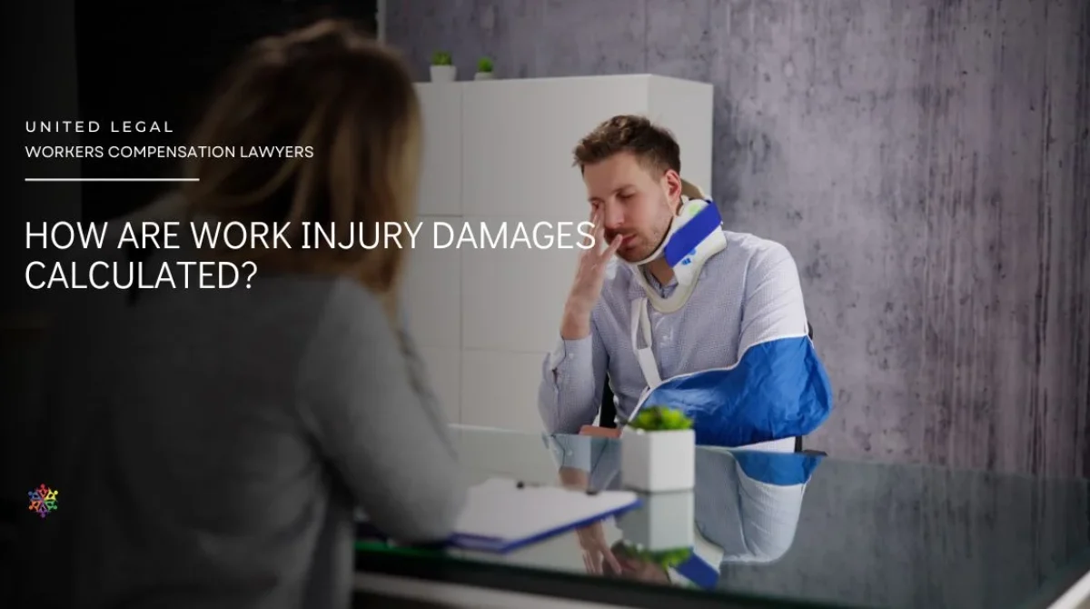 How are work injury damages calculated?