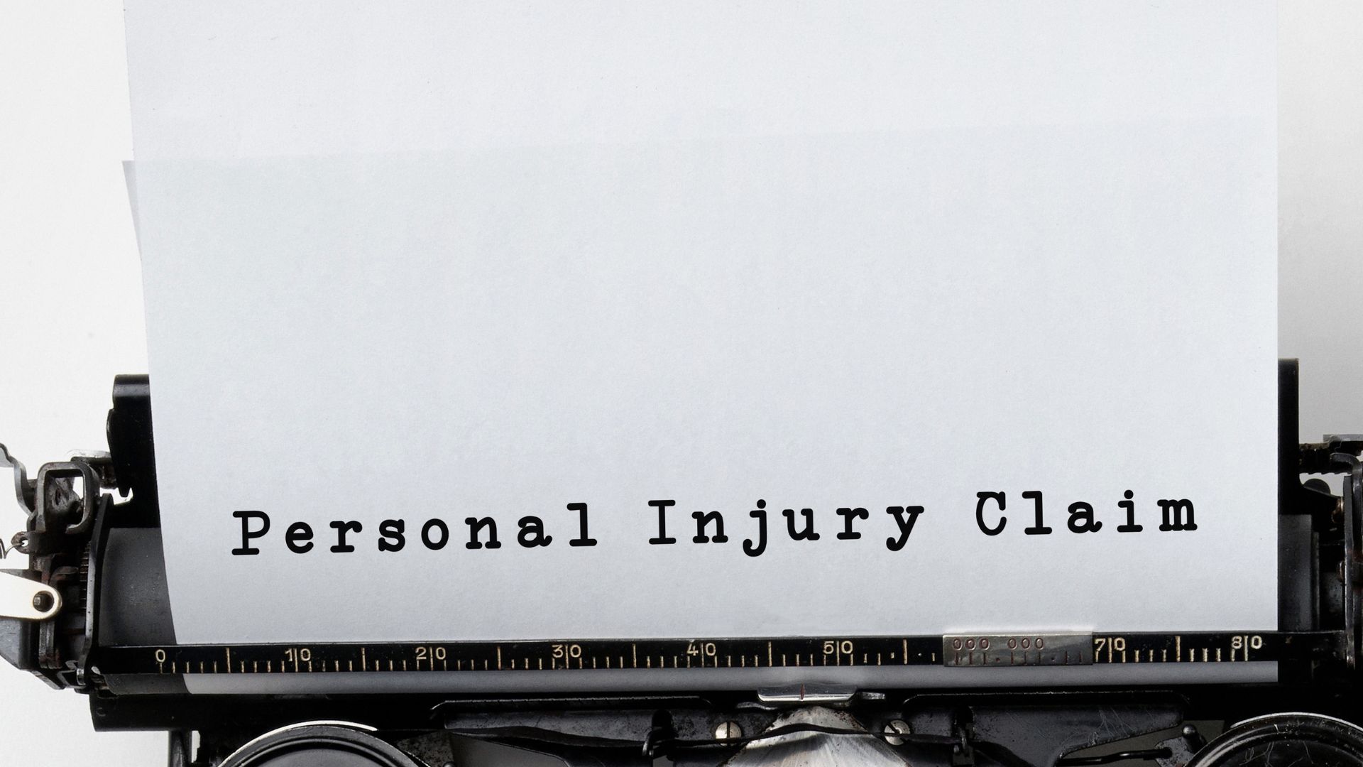 guide for personal injury claim